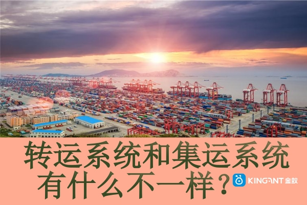 轉(zhuǎn)運(yùn)系統(tǒng)和集運(yùn)系統(tǒng)有什么不一樣？